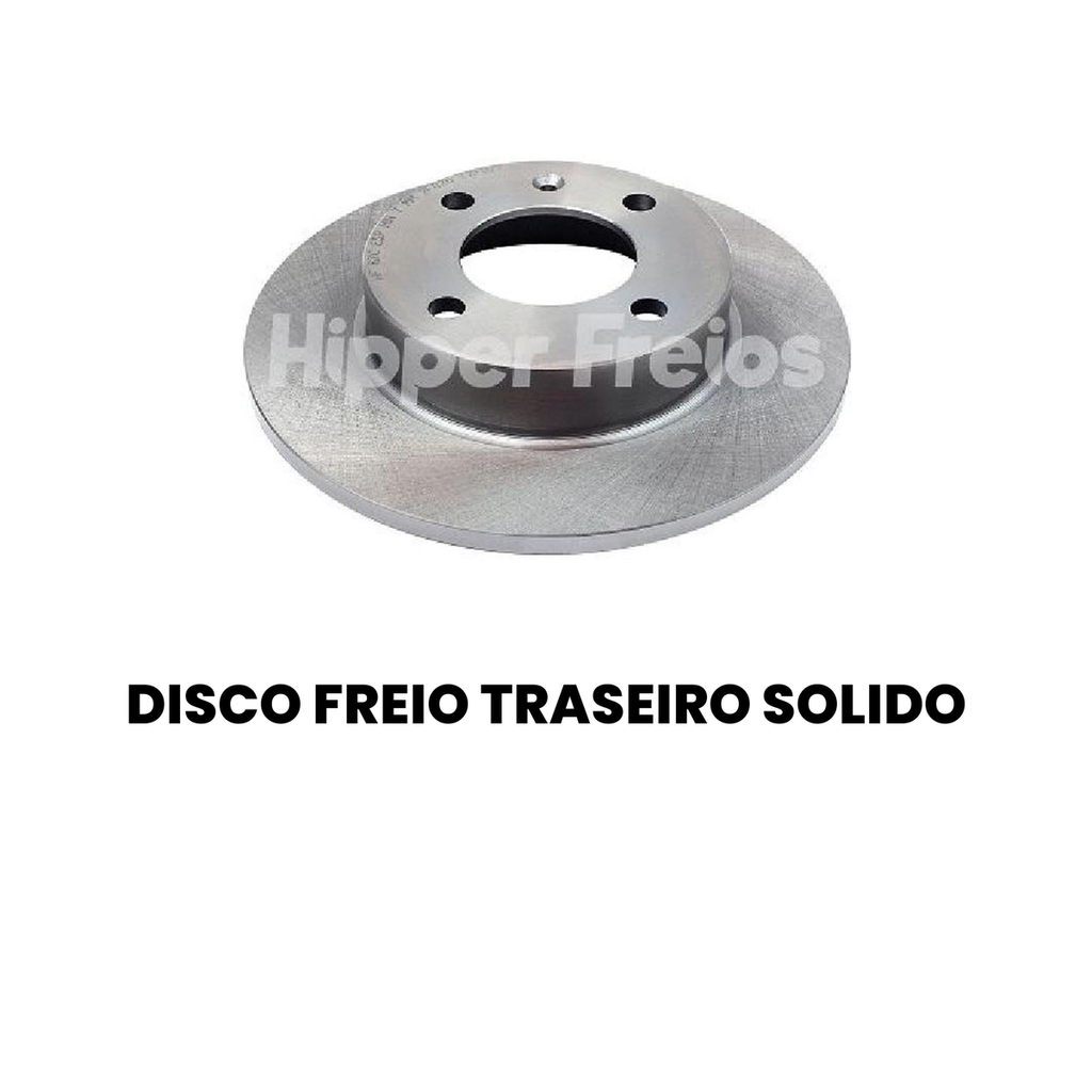 Disco de Freio Traseiro Sólido - Saveiro - Imagem 2
