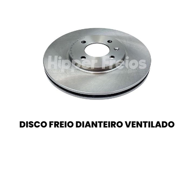Disco de Freio Dianteiro Ventilado UP! UP! - Hipper Freios - Imagem 2