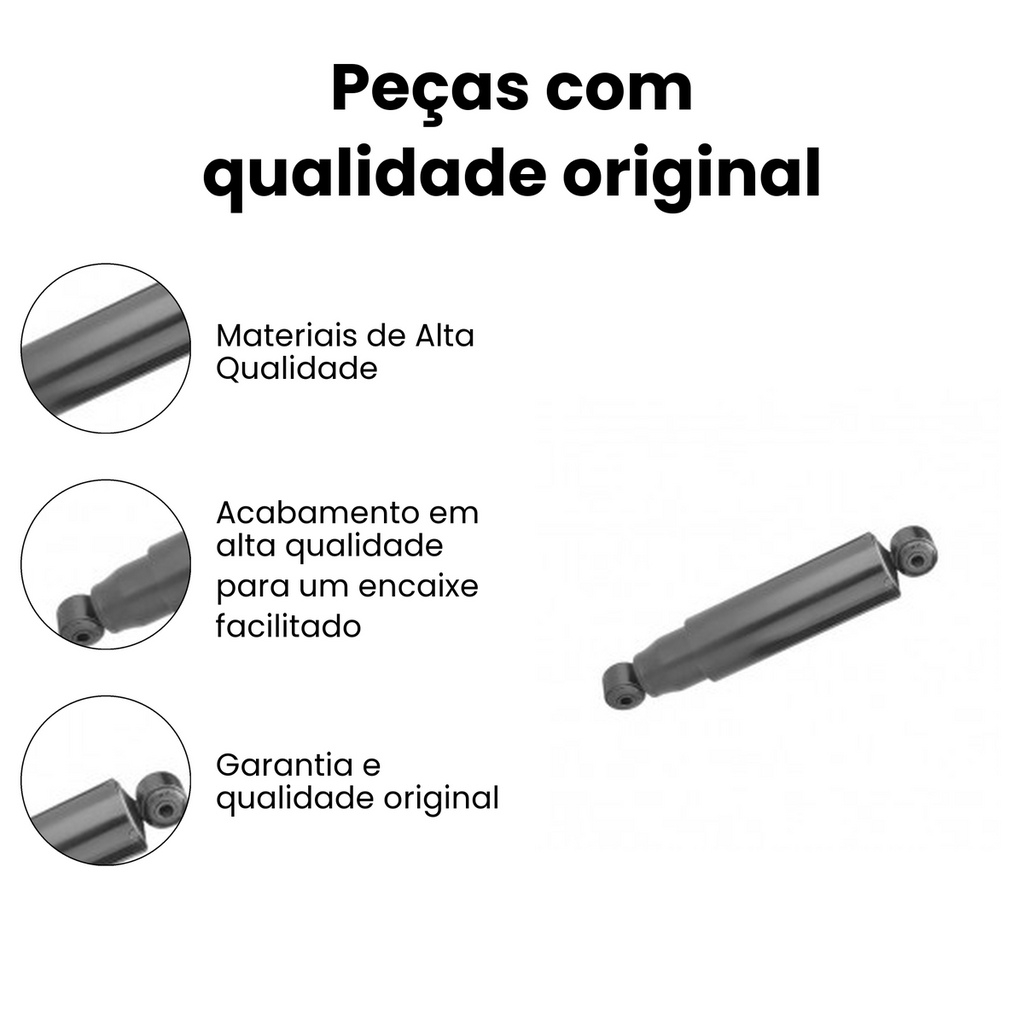 Amortecedor Traseiro Direito e Esquerdo Chevrolet ASTRA - Imagem 3