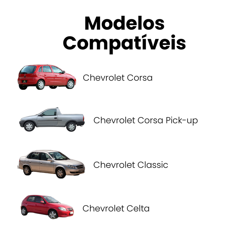 Amortecedor Suspensão Dianteiro Corsa Corsa Pickup 1994-2005 - Imagem 4