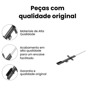 AMORTECEDOR DE SUSPENSÃO DIANTEIRO DIREITO CHEVROLET HG-31104 - Imagem 3