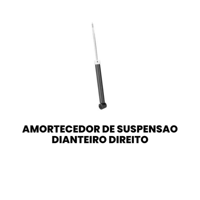 Amortecedor Suspensão Traseiro Direito Esquerdo Fox Polo - Imagem 2