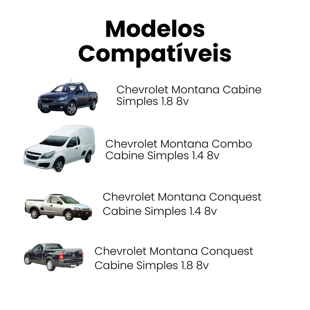 Amortecedor de Suspensão Dianteiro Esquerdo Montana - Imagem 4