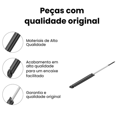 Amortecedor de Suspensão Traseiro Honda Fit EX 2004-2008 - Imagem 3