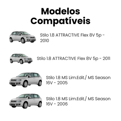 Amortecedor Traseiro Direito/Esquerdo Fiat Stilo - Imagem 4