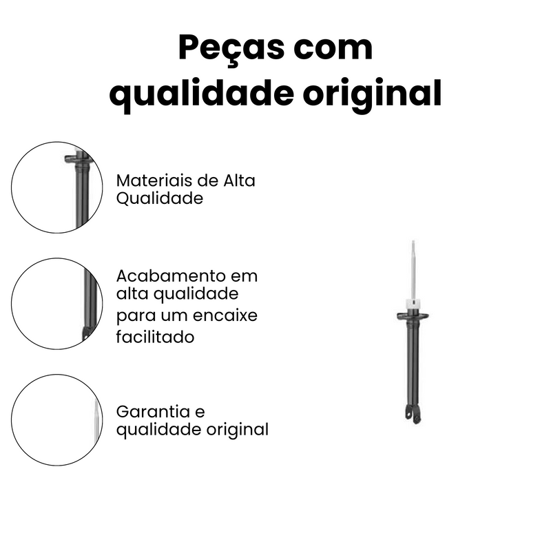 Amortecedor Traseiro Direito Esquerdo Ford Ka 2007-2011 - Imagem 3