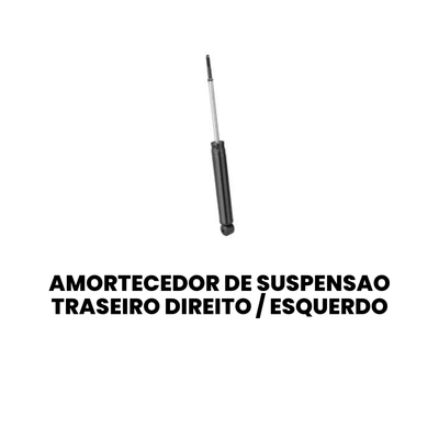 AMORTECEDOR DE SUSPENSÃO TRASEIRO DIREITO E ESQUERDO HONDA HG-31140 - Imagem 2