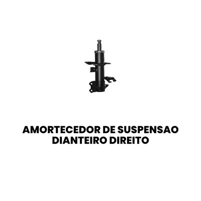 Amort Diant Dir Nissan Livina 2008-2013 Tiida 2007-2013 - Imagem 2