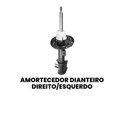 AMORTECEDOR DIANTEIRO DIREITO E ESQUERDO FIAT HG-31186 - Imagem 2