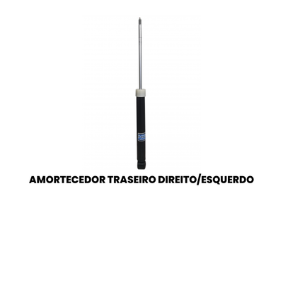 Amortecedor Traseiro Direito/Esquerdo Fiat Mobi - Imagem 2