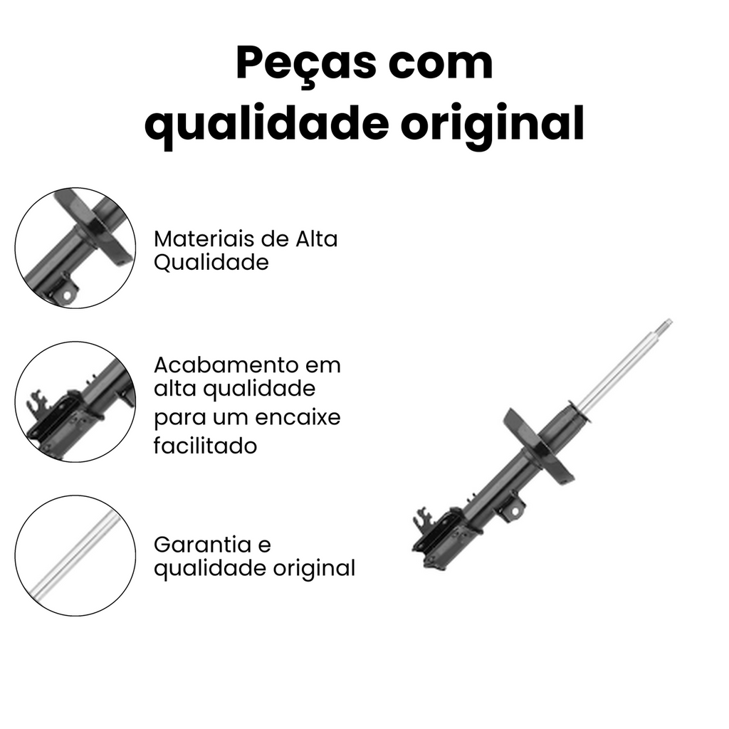 Amortecedor Suspensão Dianteiro Esquerdo Chevrolet Astra - Imagem 3