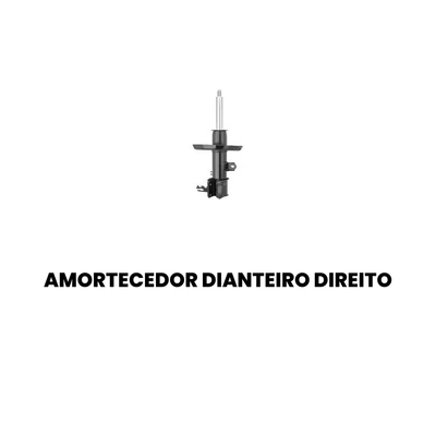 AMORTECEDOR DE SUSPENSÃO DIANTEIRO DIREITO CHEVROLET HG-33006 - Imagem 2