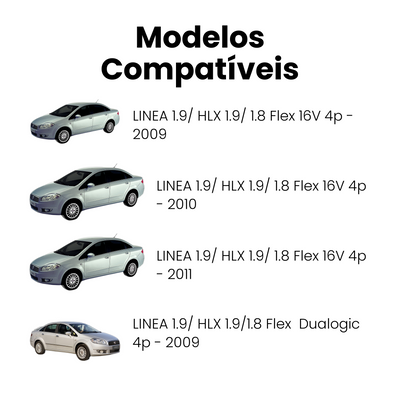Amortecedor Suspensão Dianteiro Direito Fiat Linea - Imagem 4