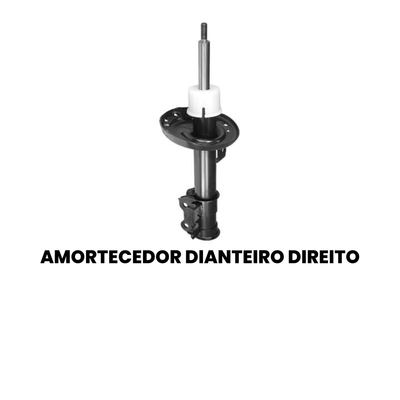 Amortecedor Suspensão Dianteiro Direito Fiat Linea - Imagem 2