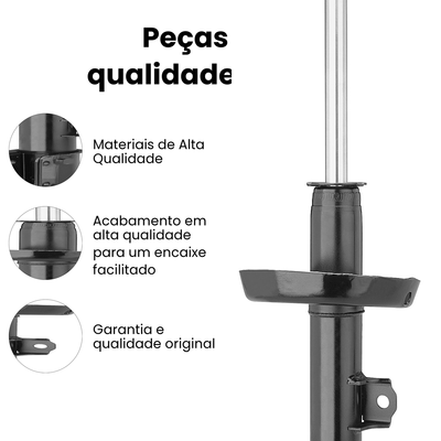 AMORTECEDOR DIANTEIRO DIREITO CHEVROLET HG-33091 - Imagem 3