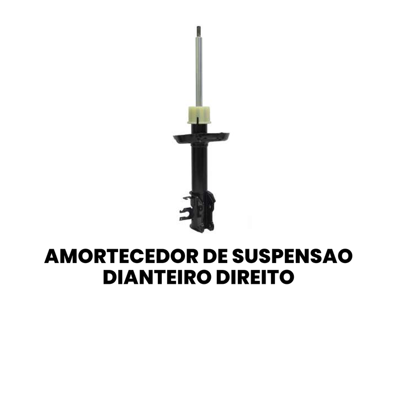 Amortecedor Dianteiro Esquerdo Fiorino Uno Mille 1985-2013 - Imagem 2