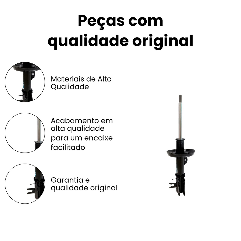 Amortecedor Dianteiro Esquerdo Chevrolet Spin - Imagem 3