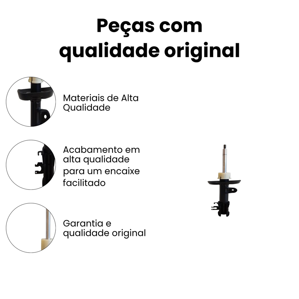 Amortecedor Dianteiro Esquerdo Argo Cronos 2017-2020 - Imagem 3