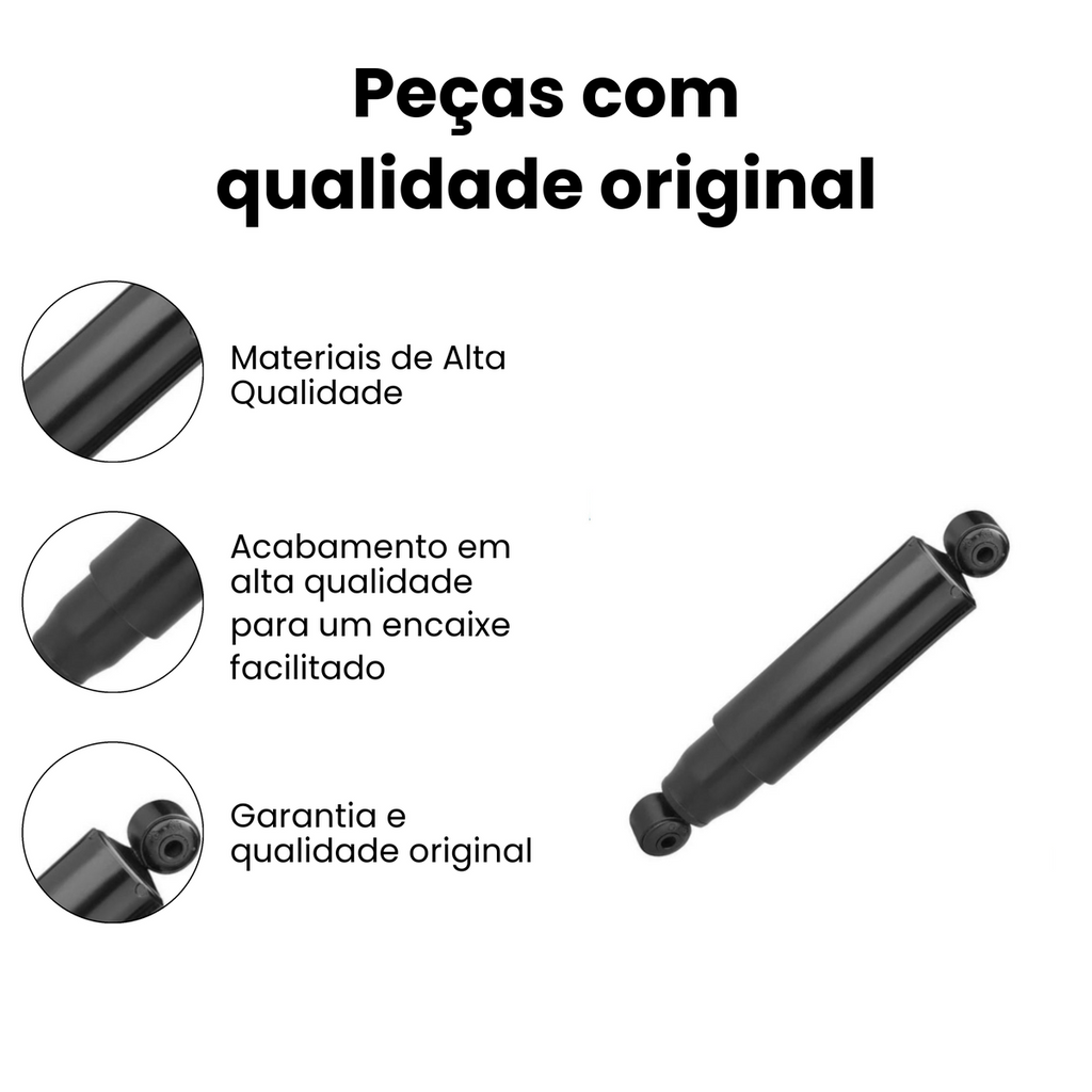 Amortecedor de Suspensão Traseiro Direito / Esquerdo Fiat - Imagem 3