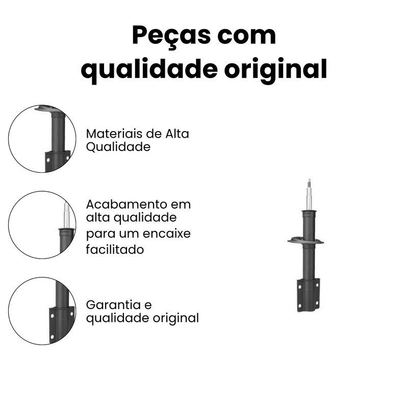 Amortecedor Dianteiro Direito Esquerdo Ducato Jumper 1995 - Imagem 3