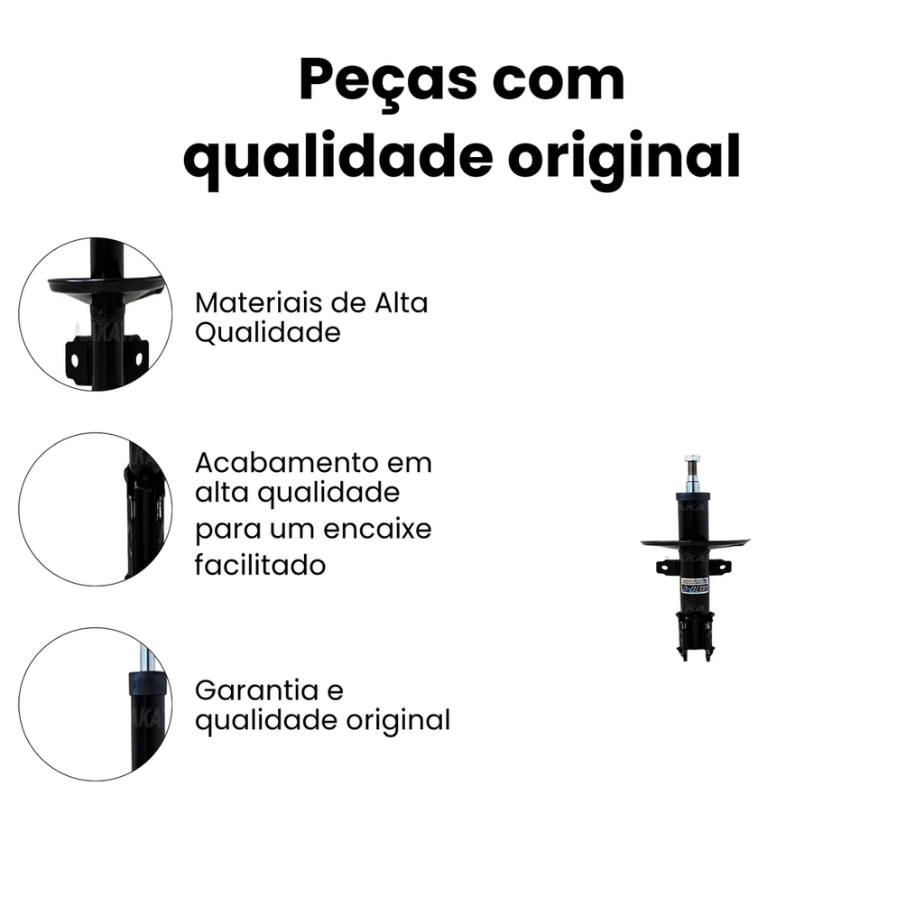 Amortecedor Suspensão Dianteiro Captur Duster 2011-2024 - Imagem 3