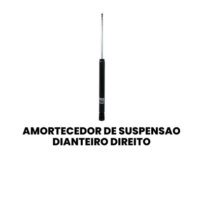 Amortecedor Suspensão Traseiro Direito/Esquerdo Duster - Imagem 2