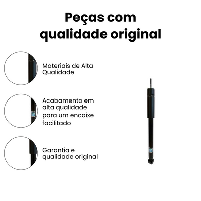 Amortecedor Traseiro Direito/Esquerdo Honda Civic - Imagem 3