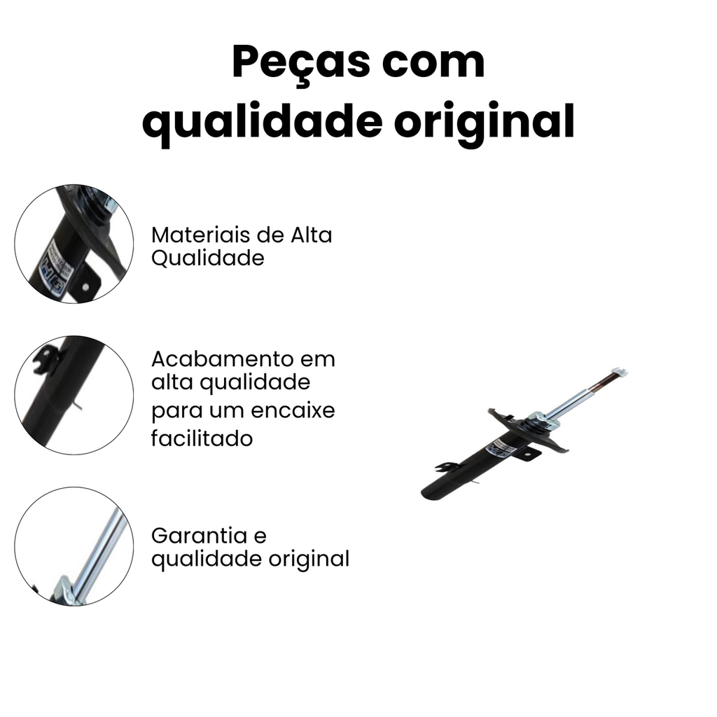 AMORTECEDOR DIANTEIRO DIREITO CITROEN HG-41049 - Imagem 3