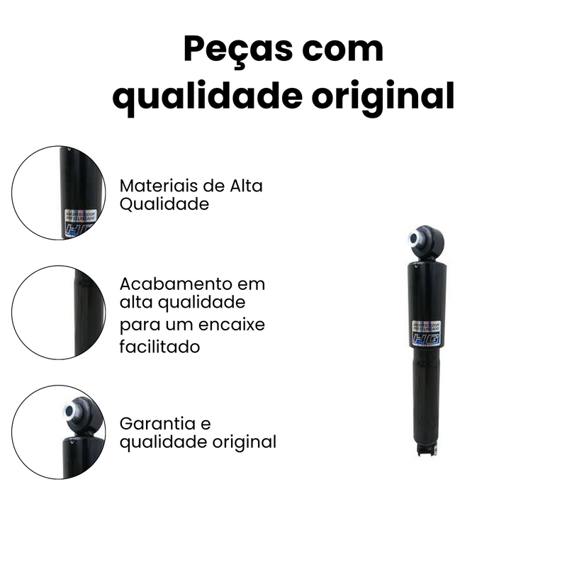 Amortecedor Suspensão Traseiro Kia Soul 2009-2013 - Imagem 3