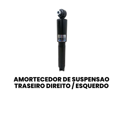 Amortecedor de Suspensão Traseiro Direito/Esquerdo KIA Soul - Imagem 2