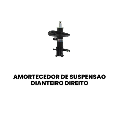 AMORTECEDOR DE SUSPENSÃO DIANTEIRO DIREITO HONDA HG-41073 - Imagem 2