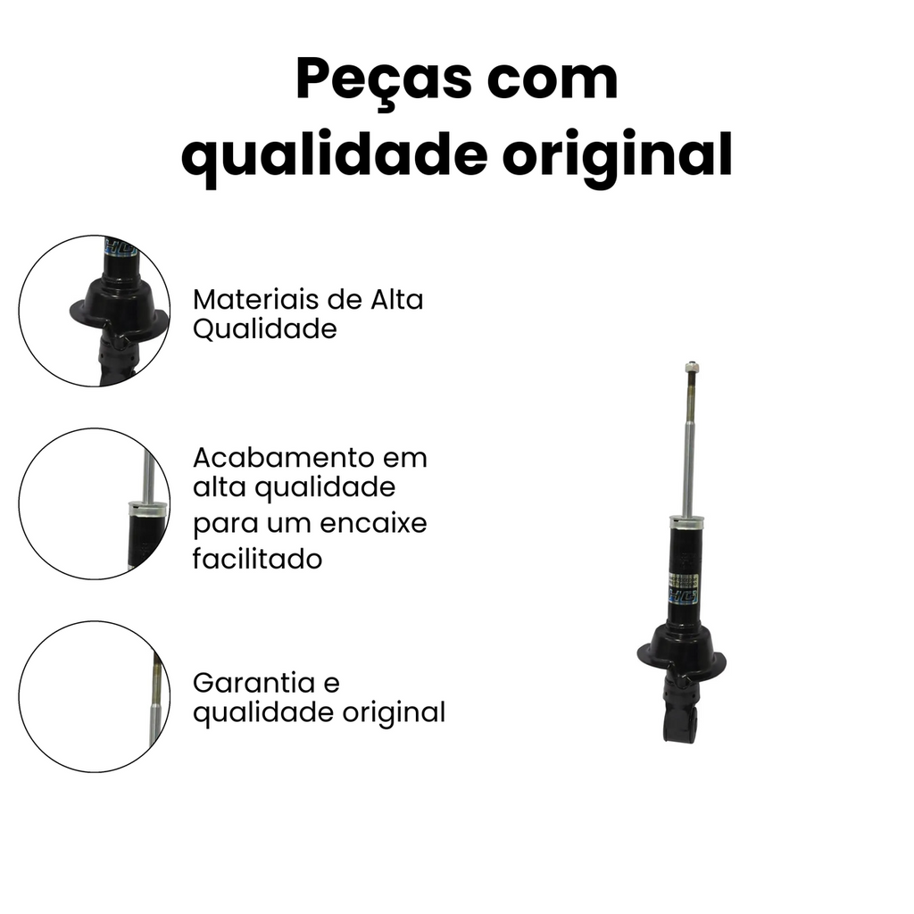 Amortecedor Suspensão Traseiro Direito Esquerdo Honda CR-V - Imagem 3