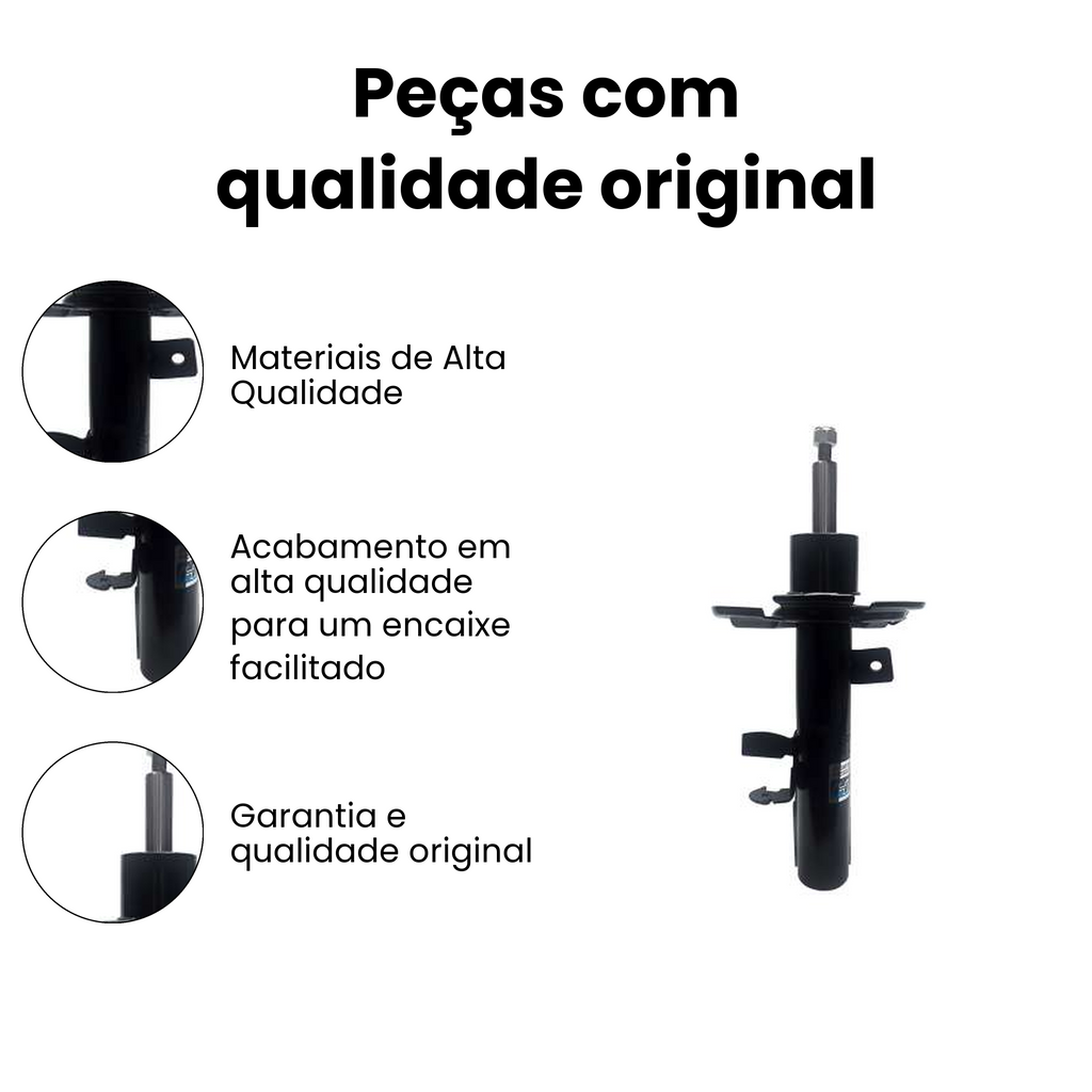 Amortecedor Suspensão Dianteiro Esquerdo Ford Focus - Imagem 3