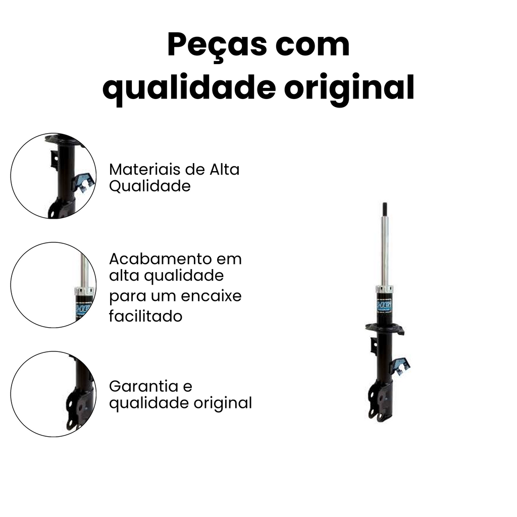 AMORTECEDOR DIANTEIRO DIREITO NISSAN HG-41134 - Imagem 3