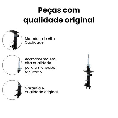 AMORTECEDOR DE SUSPENSÃO DIANTEIRO DIREITO HONDA HG-41155 - Imagem 3