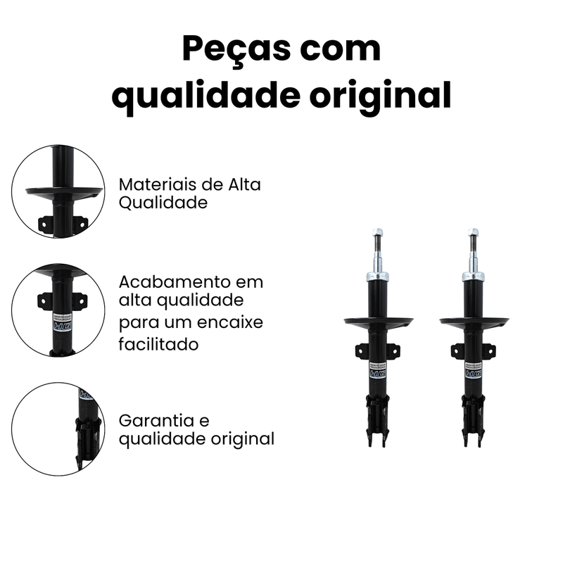 Amortecedor Dianteiro Honda City Civic 2003-2019 - Imagem 3