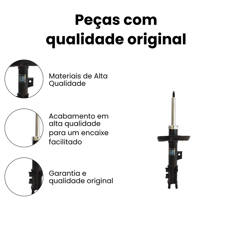 Amortecedor Dianteiro Direito I30 Elantra Cerato 2011-2018 - Imagem 3