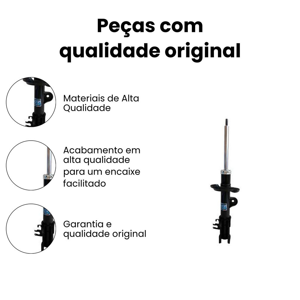 Amortecedor Dianteiro Esquerdo Jeep Compass 2017-2023 - Imagem 3