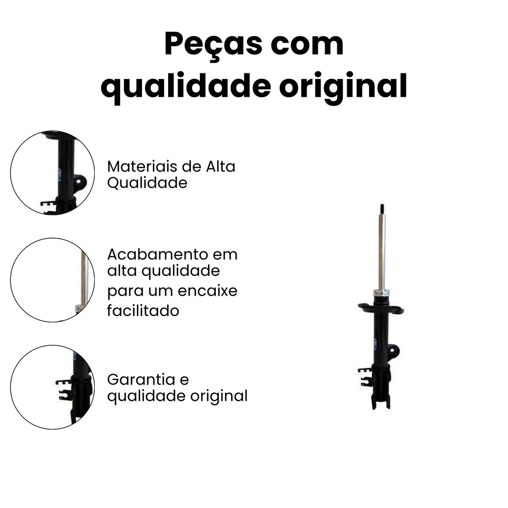 Amortecedor Traseiro Esquerdo Jeep Compass 2017-2023 - Imagem 3