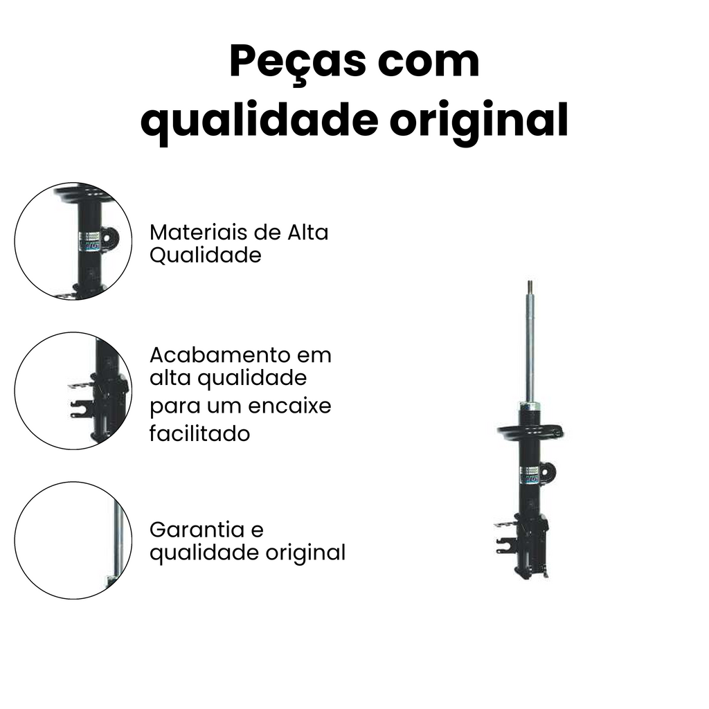 Amortecedor Traseiro Esquerdo Jeep Renegade 2015 a 2020 - Imagem 3