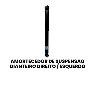 Amortecedor Traseiro Direito Esquerdo Mitsubishi Pajero TR4 - Imagem 2