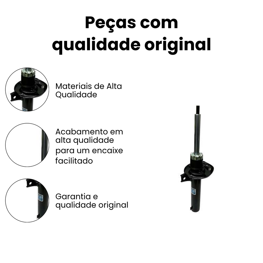 Amortecedor Dianteiro Direito/Esquerdo Volkswagen Tiguan - Imagem 3