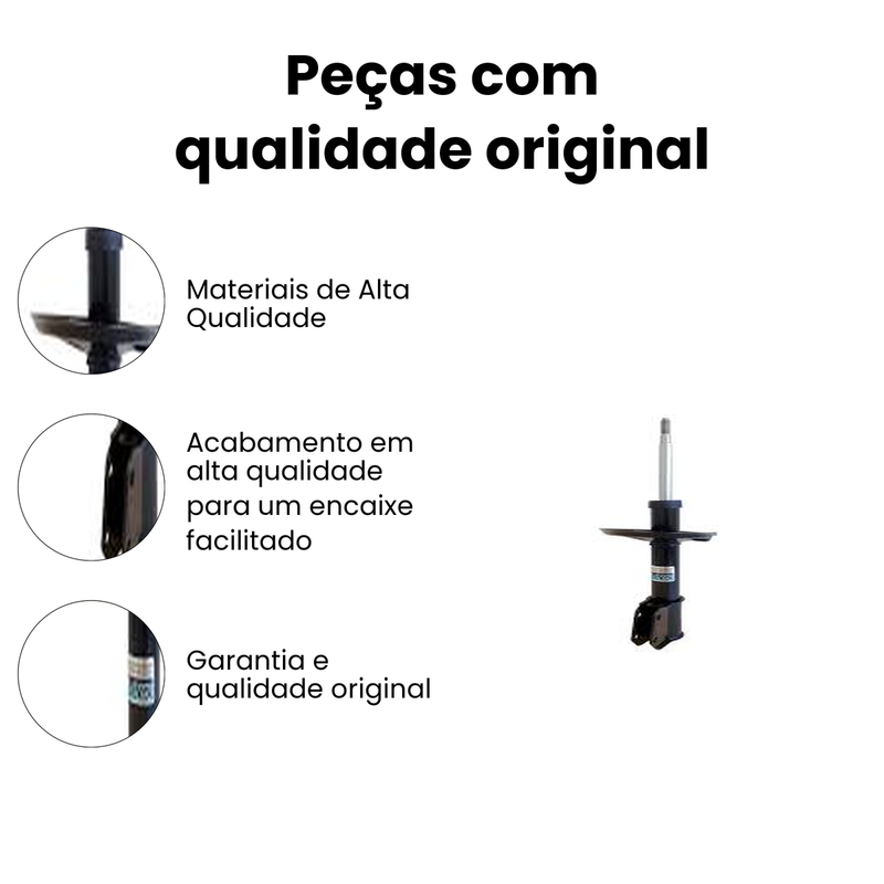 Amortecedor Dianteiro Renault Clio 2012-2016 - Imagem 3