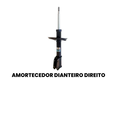 AMORTECEDOR DE SUSPENSÃO DIANTEIRO DIREITO E ESQUERDO RENAULT HG-41227 - Imagem 2