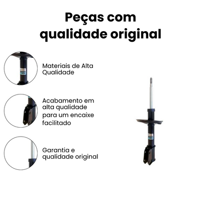 AMORTECEDOR DE SUSPENSÃO DIANTEIRO DIREITO E ESQUERDO RENAULT HG-41227 - Imagem 3