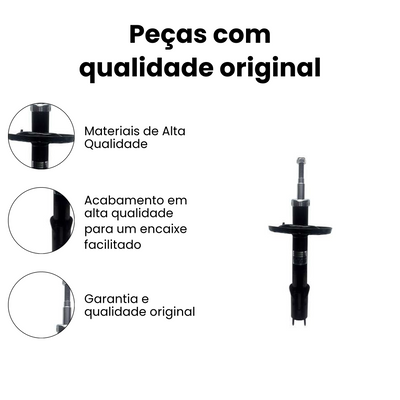 AMORTECEDOR DIANTEIRO DIREITO/ESQUERDO RENAULT HG-41233 - Imagem 3