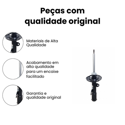 AMORTECEDOR DE SUSPENSAO DIANTEIRO DIREITO TOYOTA HG-41241 - Imagem 3
