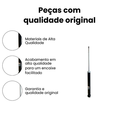 AMORTECEDOR TRASEIRO DIREITO / ESQUERDO TOYOTA HG-41268 - Imagem 3