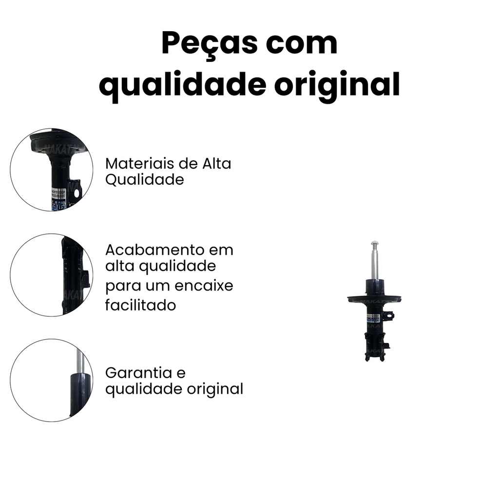 Amortecedor Dianteiro Esquerdo Hyundai HB20 HB20S 2012-2019 - Imagem 3