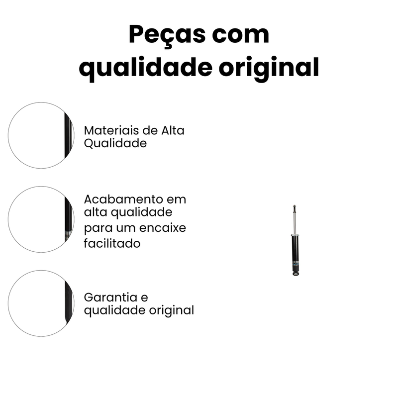 Amortecedor Suspensão Traseiro Ford Ecosport 2012-2021 - Imagem 3